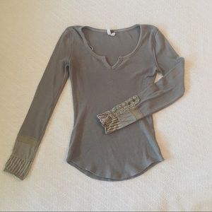 Free People Olive Thermal